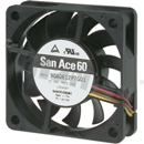 Wentylator; DC; 12VDC; 60x60x15mm; 0.31m3/min; 17.0dB.
