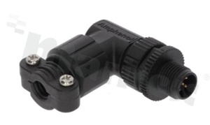 Wtyk HPC-05BMMB-SR7001, NMEA2000, 5-stykowy, męski, plastikowy gwint, 4A, kątowy, IP67, UL