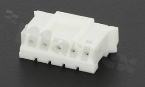 Korpus złącza kablowego; w rastrze 2.00mm; 5-stykowego; żeńskie; na przewód AWG#24-30; 250V/5A