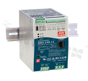 Zasilacz buforowy; DIN; 240W; 12V; 20A; 90-305VAC ; 127-431VDC