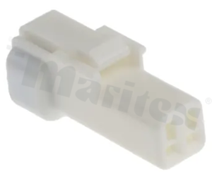 Korpus złącza kablowego; w rastrze 2.00mm; 2-stykowego; żeńskie; na przewód AWG#22-26; 100V/3A