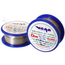 Silver coated copper wire; diameter 1.20mm; SWG 18; -40+105 deg.C; 9.5m; 100g.