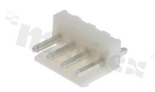 Header for PCB; pitch 3.96mm; 4-contacts; THT; male; top entry; 250V/7A