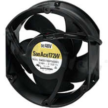 Fan; splash-proof; DC; 48VDC; 172x150x51mm; 11.6m3/min; 71.0dB; IP68.
