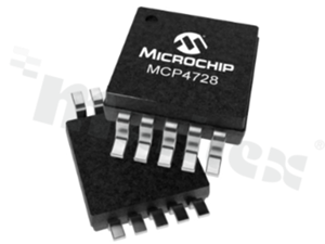 Przetworniki cyfrowo-analogowe – DAC; MICROCHIP; MCP4728A0-E/UN; 2-Wire, I2C, Serial; 2.7 V - 5.5 V; 4; 12