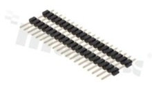 Pin Header; pitch 2.54mm; 1x20 pins; assembly: THT; male; straight; single row 2-level; 6.0/10.0/3.0mm