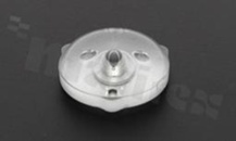 Soczewka typu backlight, średnica:15,8 mm,  wysokość: 5,3 mm,  , wielkość otworu pod diodę LED : 3,3 mm