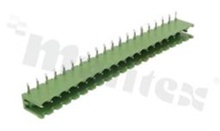 Listwa zaciskowa rozłączalna; w rastrze 5.08mm; 20-torowa; męska; kątowa; otwarta; UL 300V/15A, TUV 320V/20A