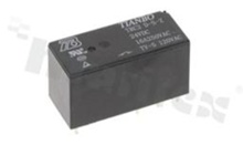 Electromagnetic relay; contact rating current 16A; coil voltage 24VDC; changeover contact (1C); coil power 400mW; 16A/30VDC; 16A/250VAC