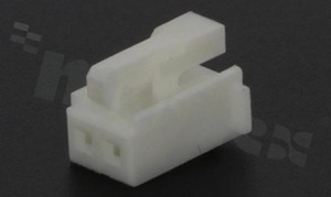 Crimp terminal housing; pitch 2.00mm; 2-contacts; female; applicable wire AWG#24-30