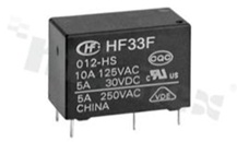 Przekaźnik elektromagnetyczny; prąd znamionowy 5A; napięcie cewki 5VDC; pojedynczy styk zwierny (1A); 5A/30VDC; 5A/250VAC