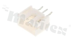 Header for PCB; pitch 2.00mm; 3-contacts; THT; male; top entry; 100V/2A