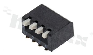 DIP Switch; THT; 10-poles; pitch 2.54mm
