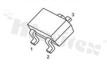 Voltage Regulator; linear, LDO; fixed; Vout: 1.8V; Vin: 1.8V-6V; 500mA; -40+85 deg.C; SMD; SOT23-3L
