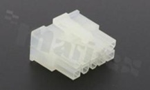 Crimp terminal housing; pitch 4.20mm; 10-contacts [2x5]; female; 2 rows; applicable wire AWG#16-26; 300V/9A