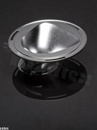 Reflektor do diod LED COB; kąt rozsyłu: asymetryczny ; ilość diod: 1; rozmiar: okrąg 111mm; wysokość: 37mm; rodzaj materiału: PC; sposób mocowania: klej
