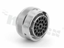 Amphenol EcoMate RM, plug, 23 pins, female, straight, 13A, shell size 18, contact size: 16, contacts supplied separately, IP67