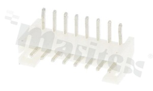 Złącze Kablowe do PCB; w rastrze 2.00mm; 8-stykowe; montaż THT; męskie; poziome; 100V/2A