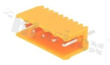 Listwa zaciskowa rozłączalna; w rastrze 3.96mm; 5-torowa; męska; pionowa; otwarta; UL 150V/8A