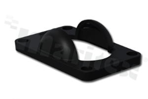 Khatod SNAIL holder KEL2203, dimentions: 45x 72mm, height: 20.16mm, color: black