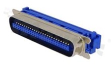 Centronics connector; male; 50-pins; with crimp connection