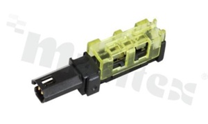 IDC connector; hermafroditic; for single wire AWG20-24; 100V/2A