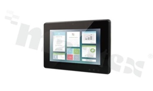 Fanless PanelComputer 8''; Intel Atom E3845 1.91 GHz; touch panel; front IP65; 1x SATA; 1x mSATA; 2xCOM; 2x LAN; 4x USB; 1x mPCIe mSATA; speakers 2x 2W; supply 19-24V