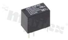 Electromagnetic relay; contact rating current 1A; coil voltage 24VDC; changeover contact (1C); coil power: 150mW; 1A/30VDC; 0.5A/125VAC