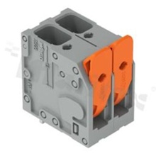 Listwa zaciskowa do PCB; przewód-płytka; na przewód 0.2 - 6.0 mm2; raster 7.5 mm; 2-torowa.; kąt ułożenia przewodu względem płytki: 90; Push-in; szary; 600V/31A