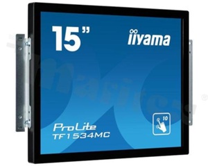 Open-frame monitor 15 "; 4: 3; IP65 front; touch type: CTP; 16.7M colors; 1024x768; brightness 330 nits; contrast 700: 1; viewing angle 170/160; VGA; HDMI; DP; 12VDC power supply; VESA