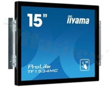 Monitor open-frame 15"; 4:3; IP65 front; typ dotyku: CTP; 16.7M kolorów; 1024x768; jasność 330 nitów; kontrast 700:1; kąt widzenia 170/160; VGA; HDMI; DP; zasilanie 12V DC; VESA