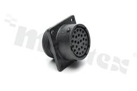 Standard Connector circular; RCP SQ FL 26 pins; SZ 16 SCKT SEAL