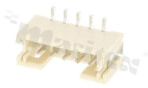 Złącze Kablowe do PCB; w rastrze 2.00mm; 5-stykowe; montaż SMD; męskie; pionowe; 100V/2A