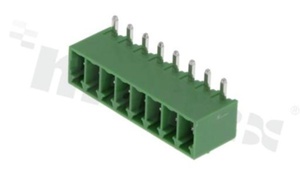 Listwa zaciskowa rozłączalna; w rastrze 3.50mm; 8-torowa; męska; kątowa; zabudowana; UL 300V/8A; TUV:250V/7A