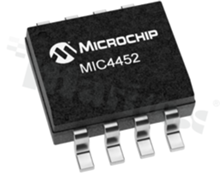 Sterowniki bramki; MICROCHIP; MIC4452YM-TR; 1; 4.5 V - 18 V; 8; Surface Mount