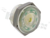Przetwornik dźwięku LED; piezoelektryczny; z generatorem; 12V; 3.5kHz; 95dB; 36.5x19.5mm; kolor: żółty