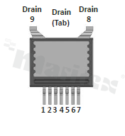 Tranzystor N-MOSFET SiC; unipolarny; 1200V; 65mOhm; -40+175 st.C; SMD; TSC (U2)