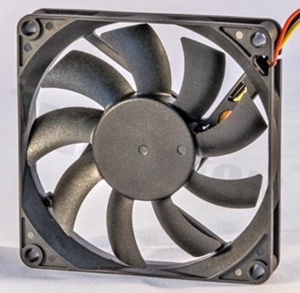 Fan; DC; 12.0VDC; 80x80x15mm; 0.82m3/min; 31.0dB.