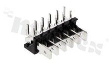 Terminal block; pitch 5.08mm; 6-contacts; THT; male; side entry; 250V/25A