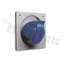 216RAU6; Panel mounted socket; series Easy&Safe