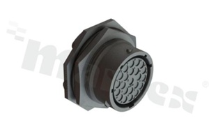 Standard Connector circular; socket; Jam Nut SZ18