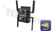 Industrial EN50155 IEEE 802.11 a/b/g/n 4G LTE Cat.6 Cellular RouterWith 2x10/100/1000Base-T(X); M12 connector; operating temperature -25+70 deg.C; supply 12...48VDC; connector M23