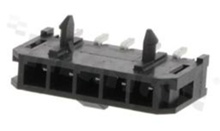 Header for PCB; pitch 3.00mm; 5-contacts; SMD; male; side entry; 250V/5A