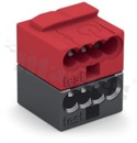 Listwa zaciskowa; gniazdo; na przewód 0,8-0,8mm (22-20 AWG); 8 zaciskowa; 4-przewodowa; 2-biegowa; raster 5.75mm; 320V/6A