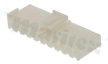 Crimp terminal housing; pitch 3.96mm; 10-contacts; female; applicable wire AWG#18-22; 250V/7A