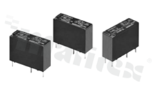 Electromagnetic relay; contact rating current 5A; coil voltage 12VDC; make contact (1A); coil power 200mW; 3A/30VDC; 5A/250VAC