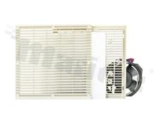 Fan filter; 204x204x31.5mm; plastic.