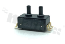 Differential pressure sensor (positive); range: 1 MPa; accuracy: +-1.5%; working temp.: -10+105 st.C; non-digitally amplified analog output; supply: 5.0 VDC; SMD; tray