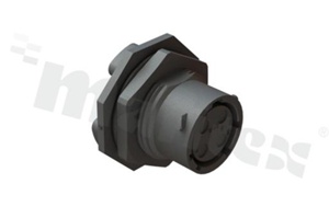 Standard Connector circular; socket; Jam Nut SZ12