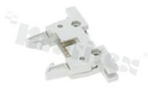 Złącze kablowe; w rastrze 2.54mm; 10-stykowe; meskie; do przewodu wstążkowego AWG#26-#28